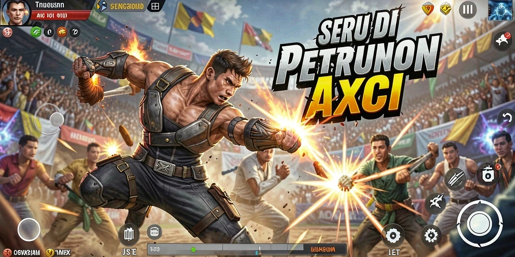 Gameplay Action seru dalam 8II dengan grafis menawan.