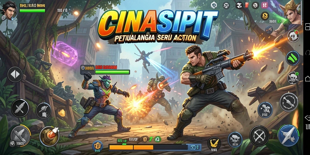 Tampilan menarik dari aksi mendebarkan dalam CINASIPIT.