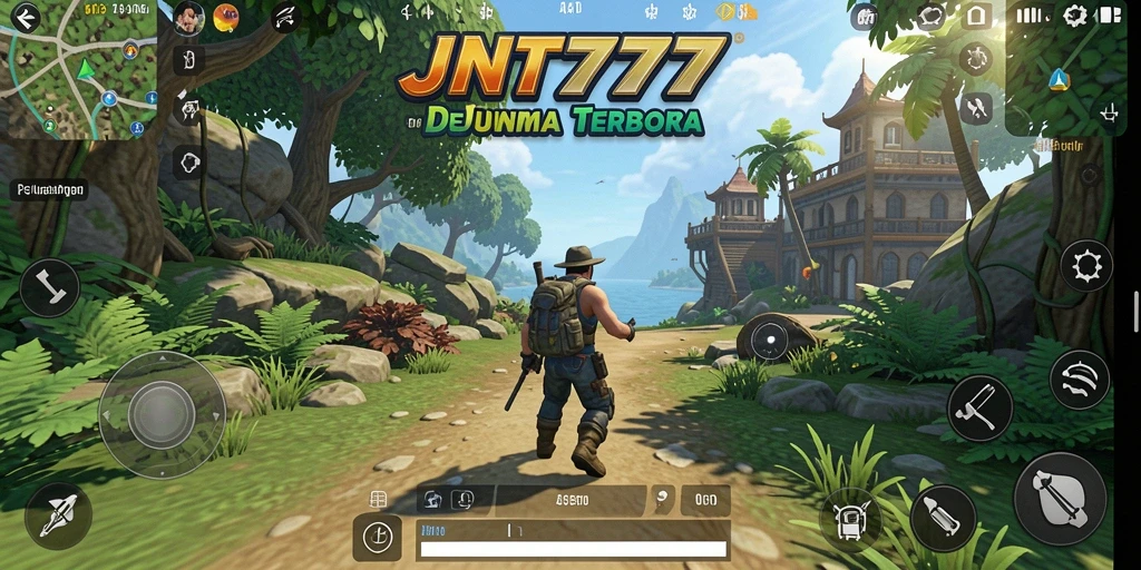 Tampilan gameplay JNT777 yang menakjubkan dalam dunia terbuka.