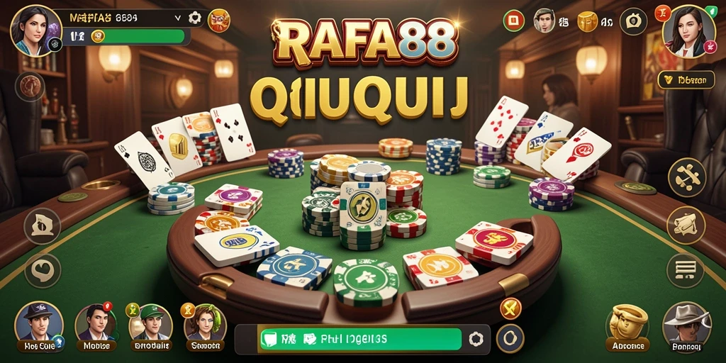 Tampilan menarik permainan QiuQiu di RAFA88.