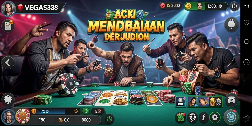 Tampilan gameplay mendebarkan dari VEGAS338 dengan aksi yang intens.