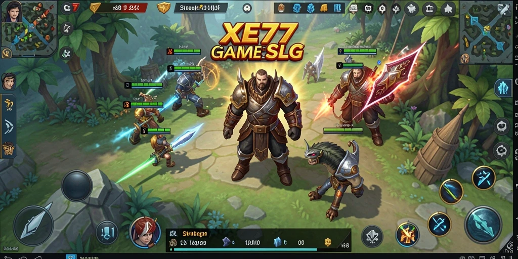 Tangkapan layar menunjukkan gameplay XE77 yang menegangkan dan strategi mendalam.