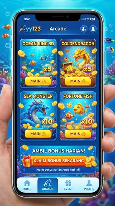 Proses pengunduhan aplikasi yang sederhana di yy123.